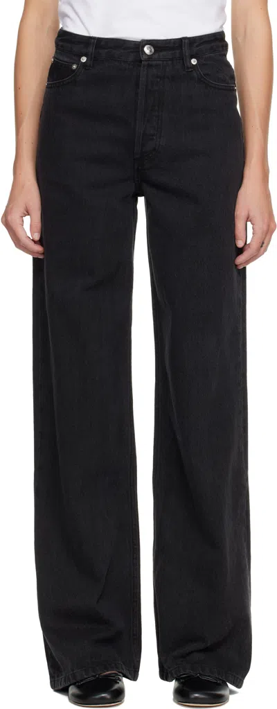 Apc Black Elisabeth Jeans