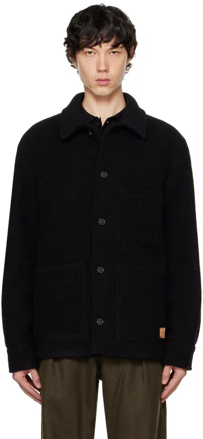 APC BLACK EMILE PATCH JACKET