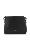 Apc A.p.c. Sac Ninon Mini Bags Recycled Material With Leather Effect In Black