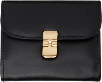 Apc Black Grace Compact Wallet In Lzz Black