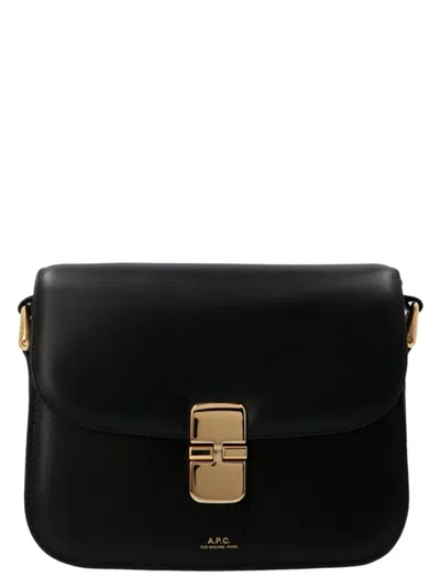 APC BLACK GRACE SMALL CROSSBODY BAG