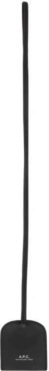 Apc Black James Keychain In Lzz Black