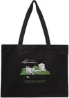 Apc Black Jjjjound Edition 'hôtel Souvenirs' Tote In Lzz Black