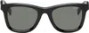 Apc Black John Sunglasses In Lzz Black