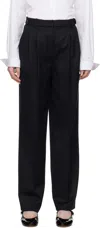 Apc Black Joseon Trousers In Lzz Black