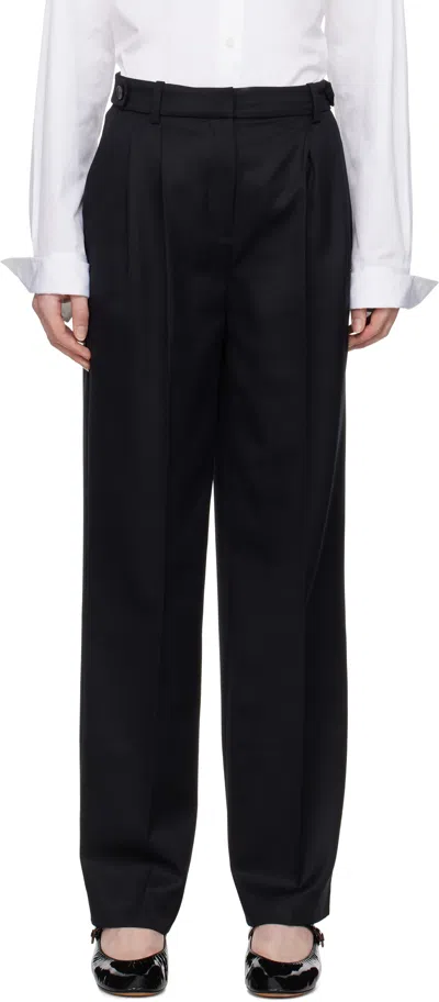 Apc Black Joseon Trousers In Lzz Black