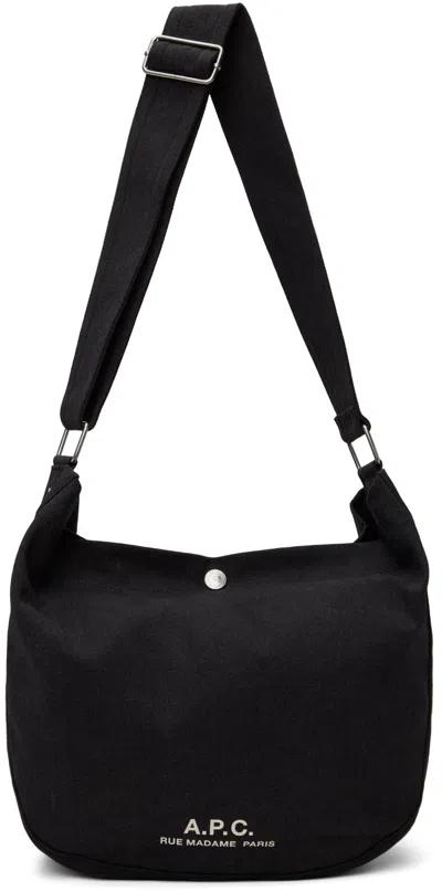 Apc Black Journal Bag In Lzz Black