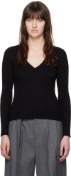 Apc Black Katie Holmes Edition Camille Sweater In Lzz Black