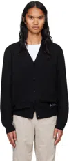 Apc Black Kenny Cardigan In Lzz Black