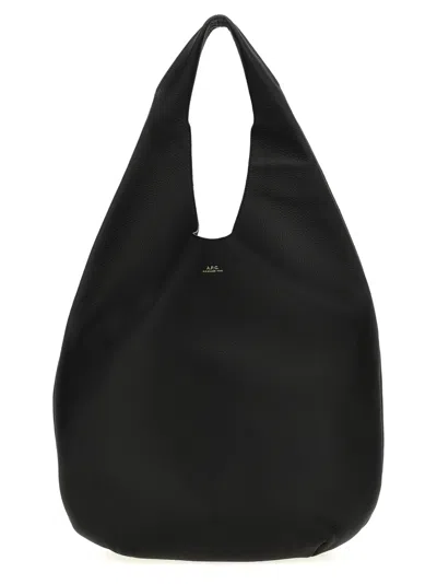APC A. P.C. WOMEN BLACK LE NEIGE SHOULDER BAG, ONESIZE LUXURY SHOULDER BAGS FOR WOMEN DARVEYS