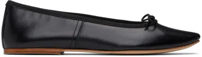 APC BLACK LEAH BALLERINA FLATS