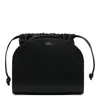 Apc A.p.c. Black Leather Bags In Animal Print