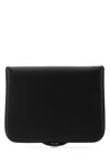 Apc A.p.c. Man Black Leather Card Holder