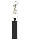 Apc A.p.c. Black Leather Key Ring