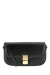 Apc A.p.c. Grace Leather Crossbody Bag In Noir