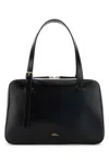 Apc A.p.c. Black Shoulder Bag With Versatile Carrying Options In Black