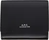 Apc Black Louis Small Compact Wallet In Lzz Black