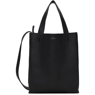 A.p.c. Black Maiko Small Shopper Tote