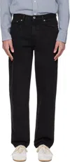 A.p.c. Black Martin Jeans In Black