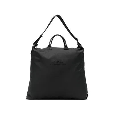 A.P.C. A.P.C. BLACK MESSENGER BAGS MEN