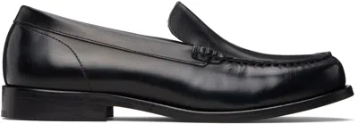Apc Black Moc Loafers