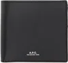 Apc Black New London Wallet In Lzz Black