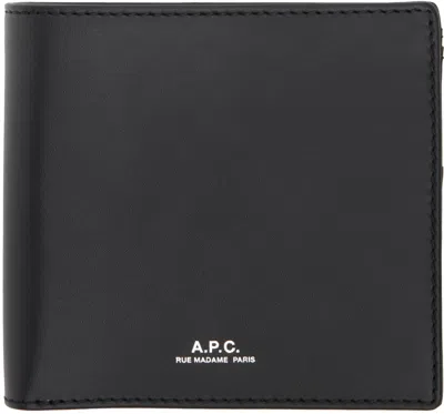 Apc Black New London Wallet In Lzz Black
