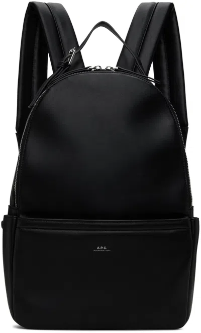 Apc Black Nino Backpack In Lzz Black