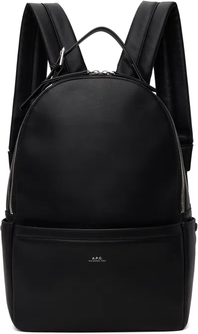 Apc Black Nino Backpack In Lzz Black