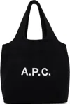 Apc A.p.c. Ninon Canvas Tote Bag In Black