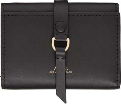 Apc Black Noa Trifold Wallet