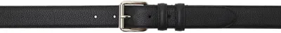 Apc Black Paris Belt In Lzz Black
