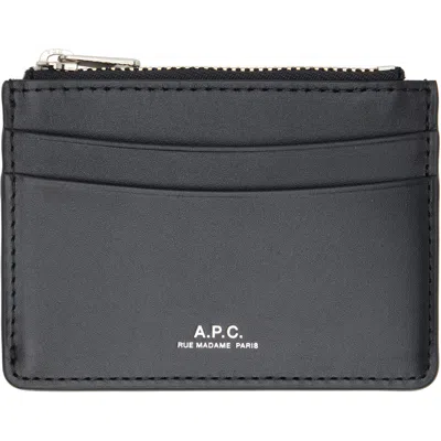 A.p.c. Black Paris Card Holder