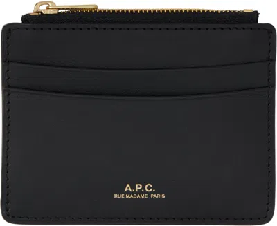 Apc Black Paris Cardholder