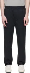 Apc A. P.c. Chuck Pull On Pants Iak Dark Navy In Black