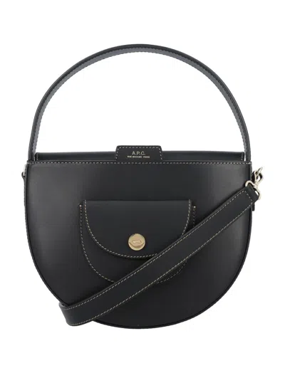 Apc Black Pocket Small Shoulder Bag