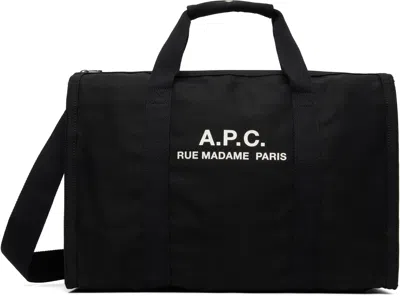 Apc Black Recuperation Gym Duffle Bag