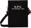 Apc Black Recuperation Neck Pouch In Lzz Black