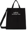 Apc Black Recuperation Shopping Tote In Lzz Black