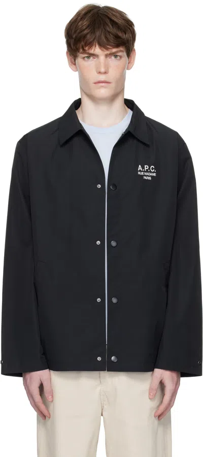 Apc Black Regis Jacket