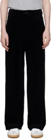 Apc Black River F Trousers In Lzz Black