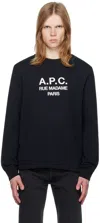 Apc A. P.c. Sweaters In Lzz Black