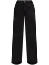 Apc A.p.c. Seaside Flared Jeans Clothing In Black