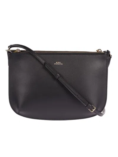 APC BLACK SHOULDER BAG