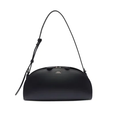 Apc A.p.c. Black Shoulder Bags Women
