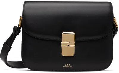 Apc Black Small Grace Bag In Lzz Black