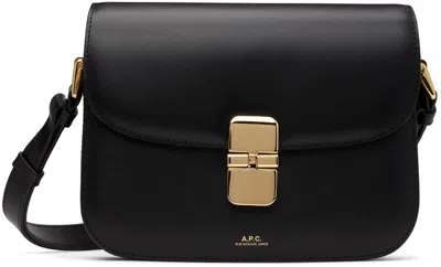 Apc Black Small Grace Bag In Lzz Black
