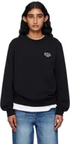 Apc Rue Madame Crewneck Sweat In Black