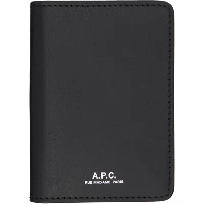 A.p.c. Black Stefan Card Holder