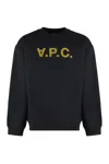 Apc A.p.c. Black Stretch Cotton Oversize Sweatshirt